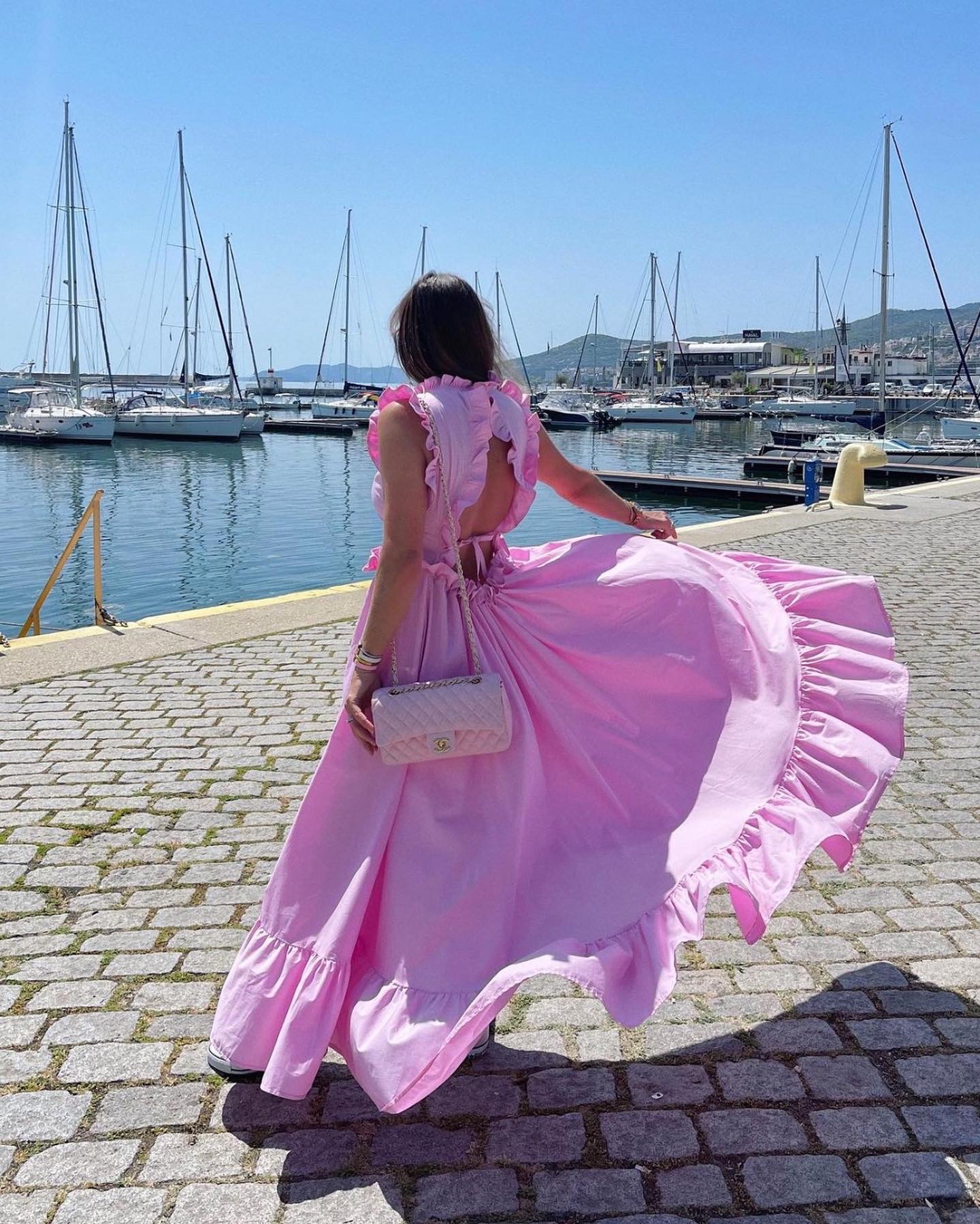 Pink cotton dream dress