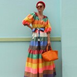 Dress multicolor
